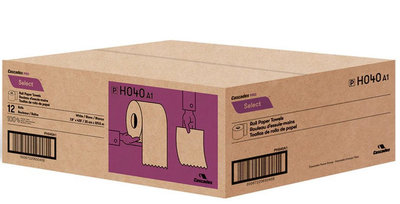 H040 WHITE ROLL TOWEL 8 X 425